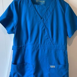 Blue Grey’s Anatomy scrub set